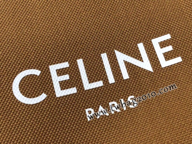 Celine專櫃2023新款單肩斜挎手拎托特包 192082 賽琳CABAS小號購物袋 sldj2213